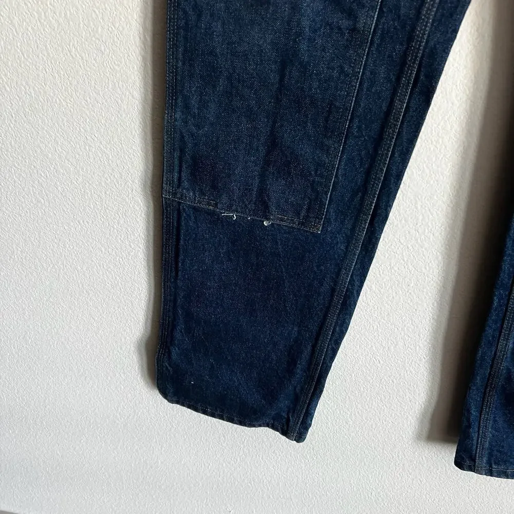 Carhartt B07 DMN denim double knee work wear carpenter pants